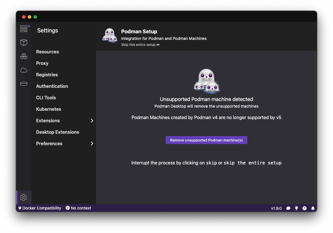 Podman Install