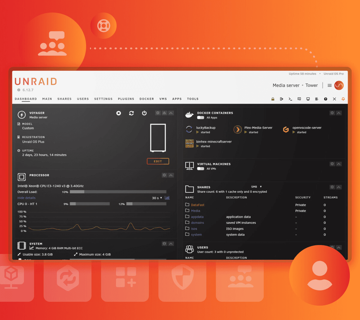 Install RumiTalk using Unraid
